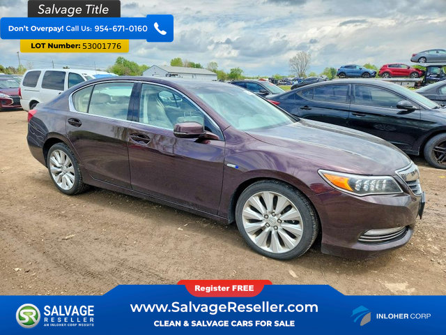 Used 2014 Acura RLX Hybrid w/ Technology Package AWD/4WD image 5