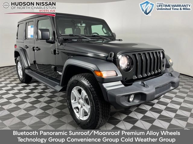 Used 2021 Jeep Wrangler Unlimited Sport w/ Sun And Sound Package