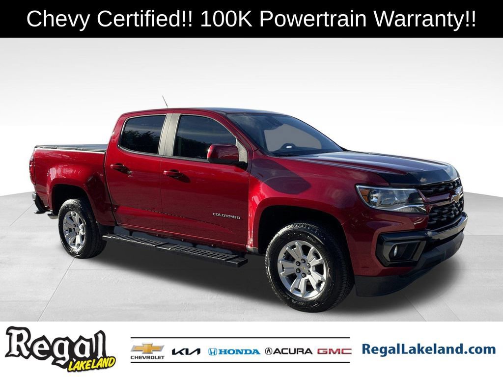 Certified 2021 Chevrolet Colorado LT w/ Safety Package