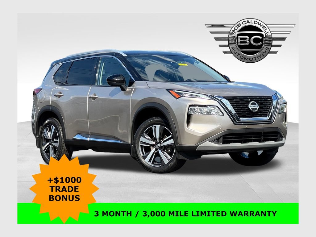 Used 2021 Nissan Rogue SL AWD/4WD image 1
