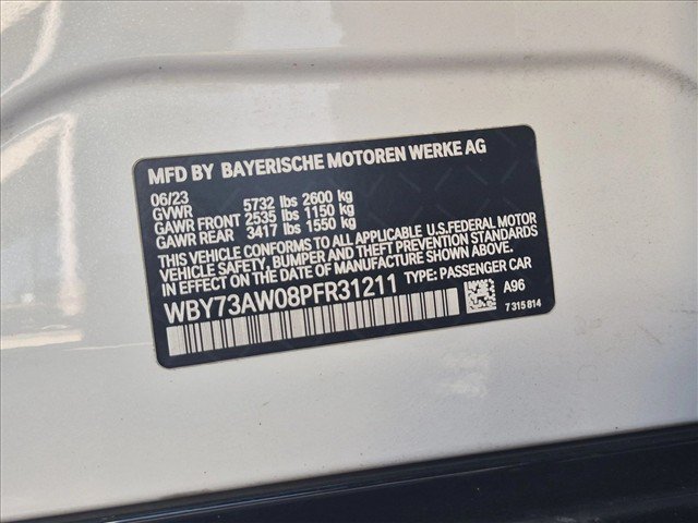 Certified 2023 BMW i4 eDrive40 w/ M Sport Package RWD image 27