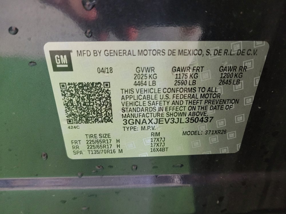 Used 2018 Chevrolet Equinox LT FWD image 33
