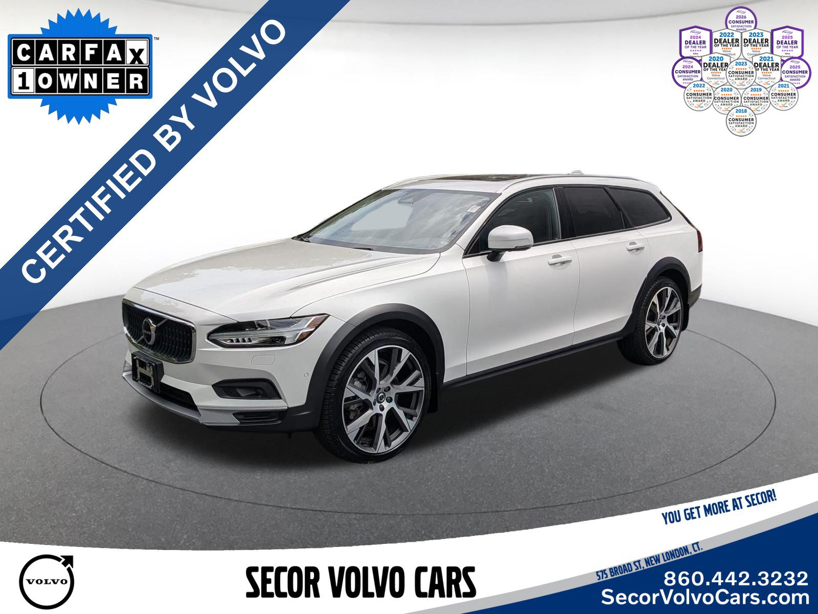 Used 2025 Volvo V90 B6 Cross Country Ultra AWD/4WD video 1