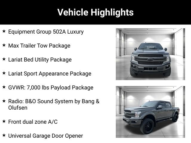 Used 2020 Ford F150 Lariat w/ Equipment Group 502A Luxury AWD/4WD image 2