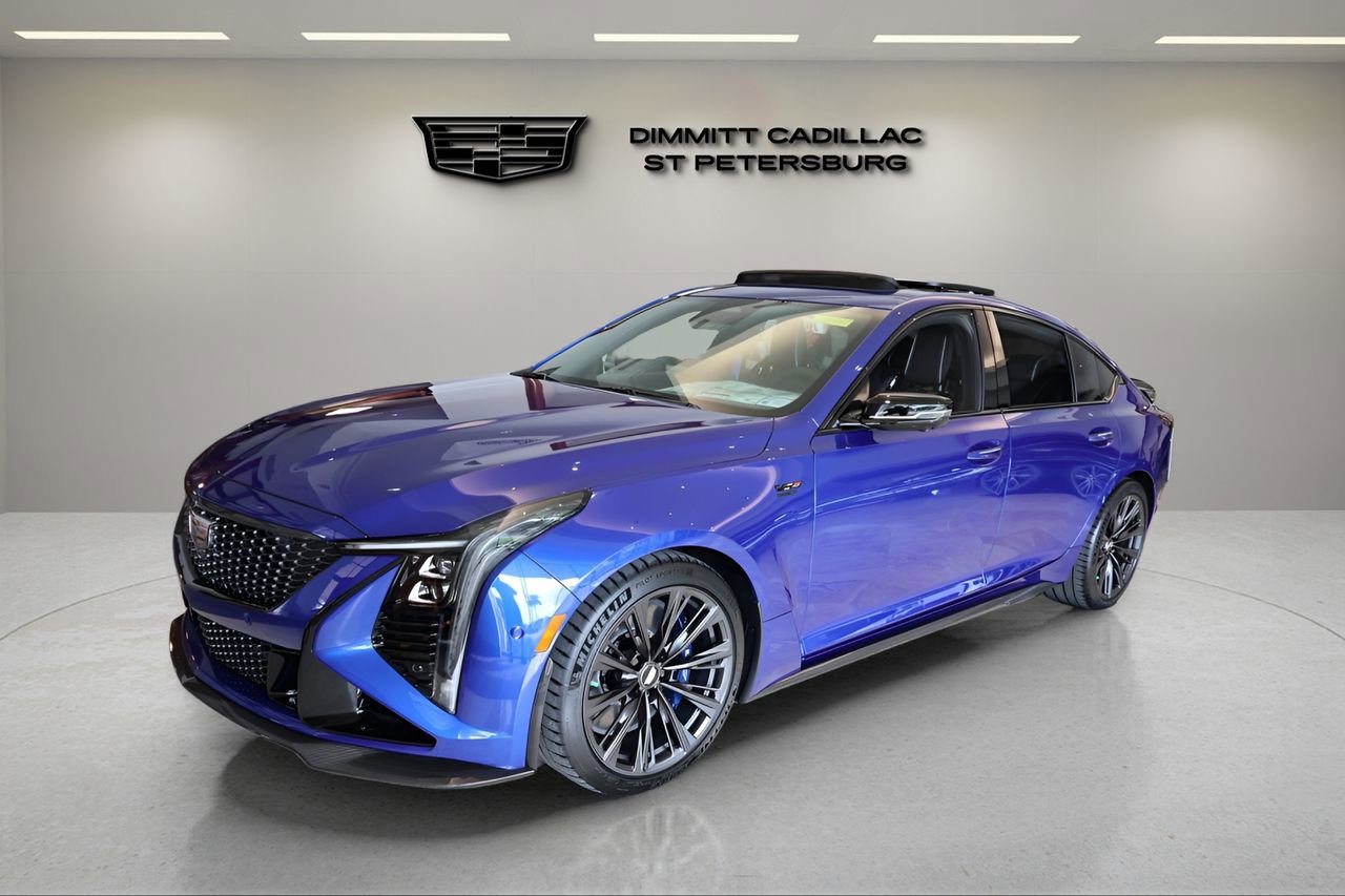 New 2026 Cadillac CT5 V Blackwing w/ Deep Ocean Appearance Package RWD image 1
