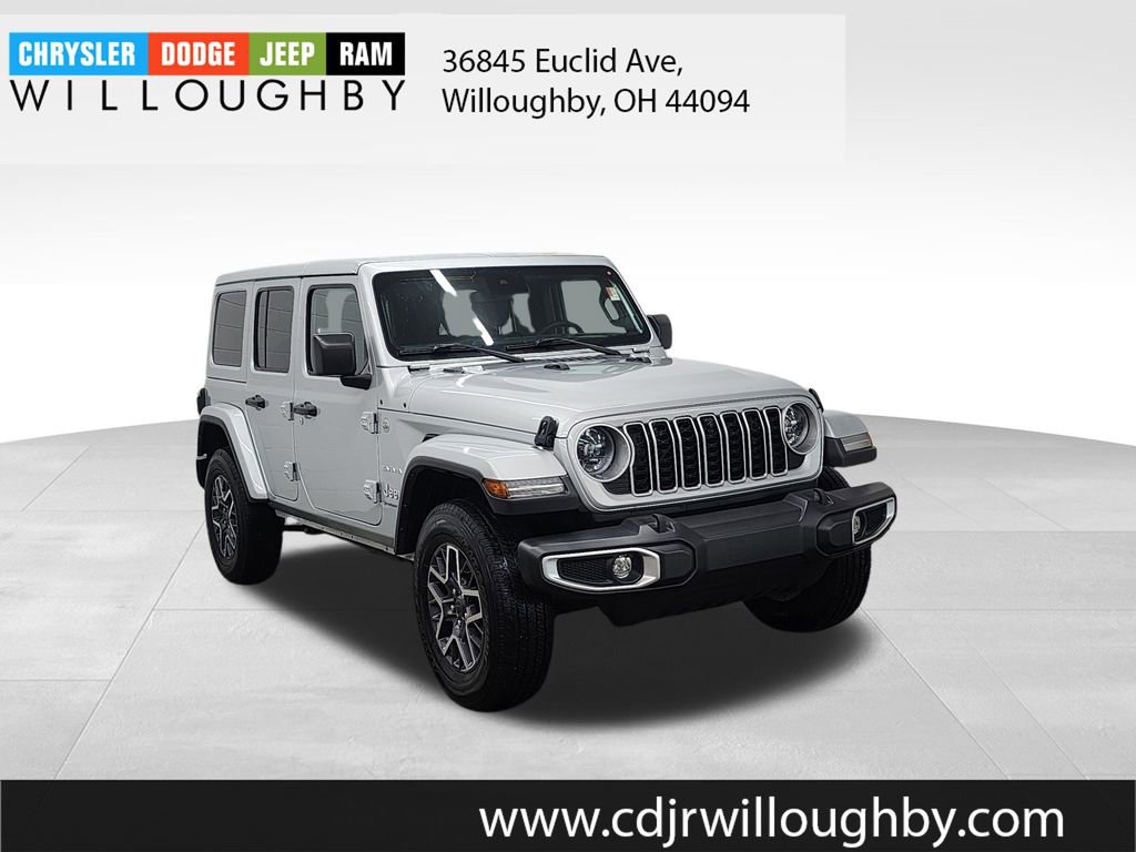 Certified 2024 Jeep Wrangler Unlimited Sahara w/ Technology Group AWD/4WD image 3
