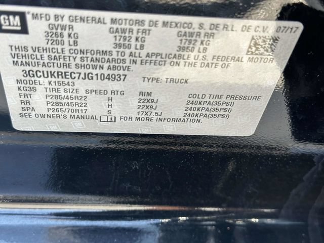 Used 2018 Chevrolet Silverado 1500 LT w/ All Star Edition AWD/4WD image 32