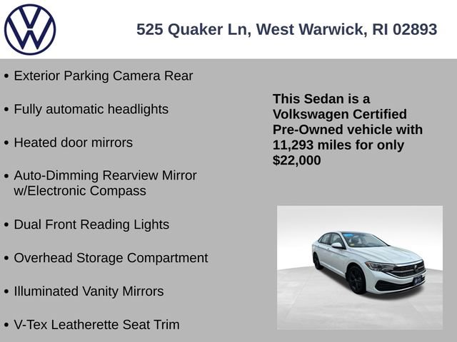 Certified 2023 Volkswagen Jetta SE w/ Panoramic Sunroof Package FWD image 19