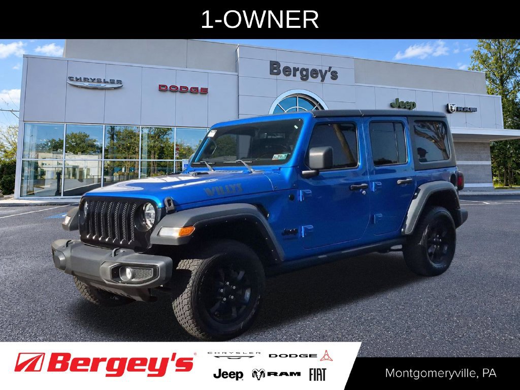 Certified 2021 Jeep Wrangler Unlimited Sport