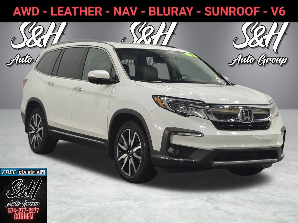 Used 2022 Honda Pilot Touring image 1