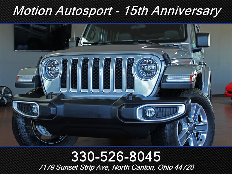 Used 2021 Jeep Wrangler Unlimited Sahara w/ LED Lighting Group AWD/4WD image 62