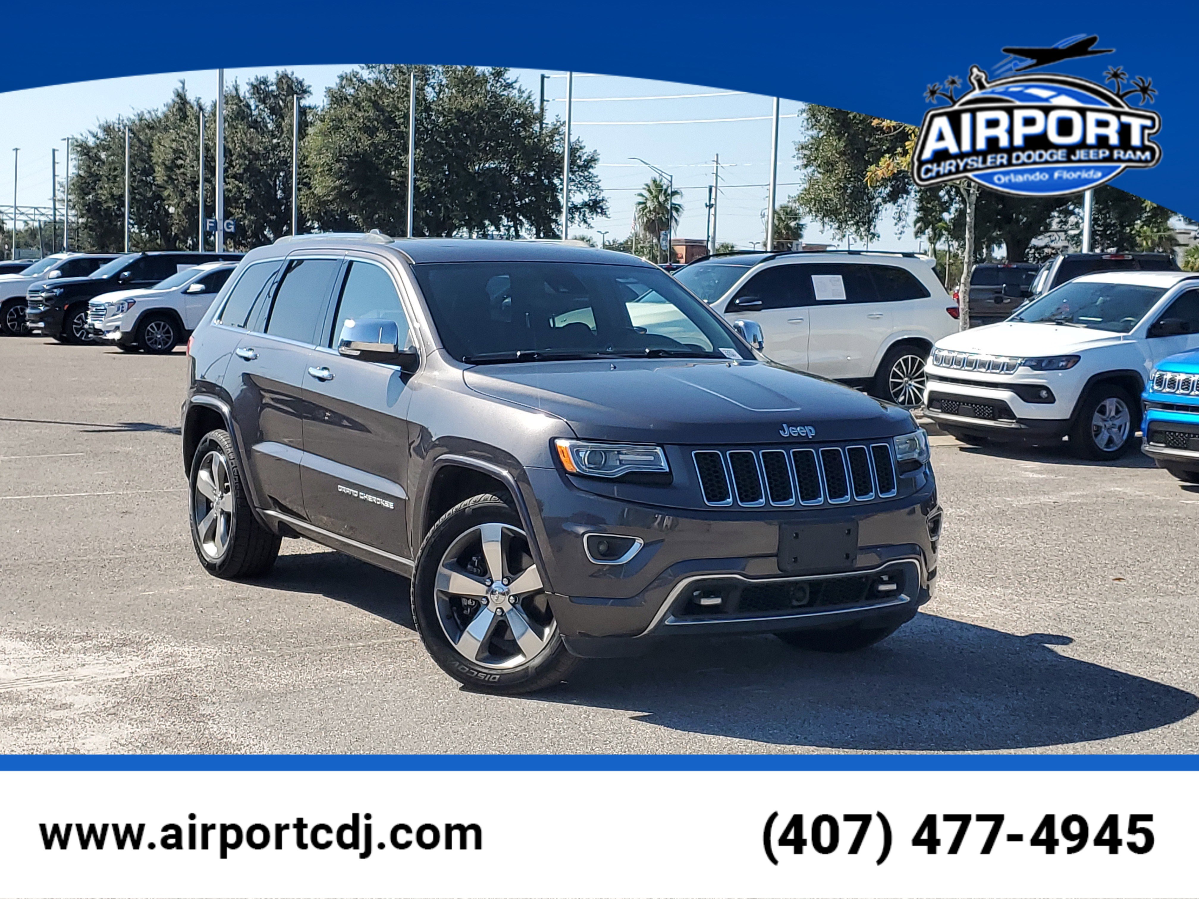Used 2015 Jeep Grand Cherokee Overland w/ Advanced Technology Group