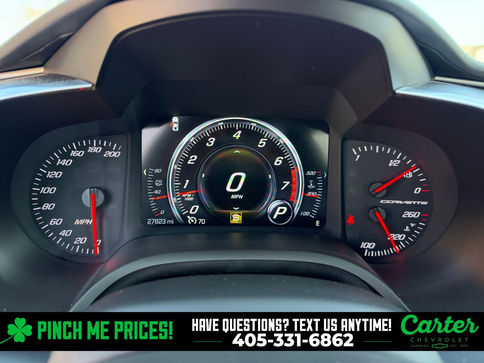 Used 2016 Chevrolet Corvette Stingray Coupe w/ Carbon Flash Badge Package image 16