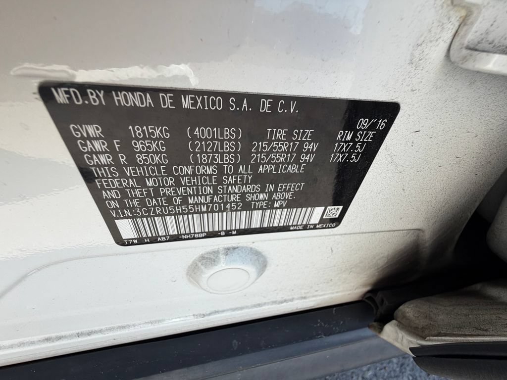 Used 2017 Honda HR-V EX image 32