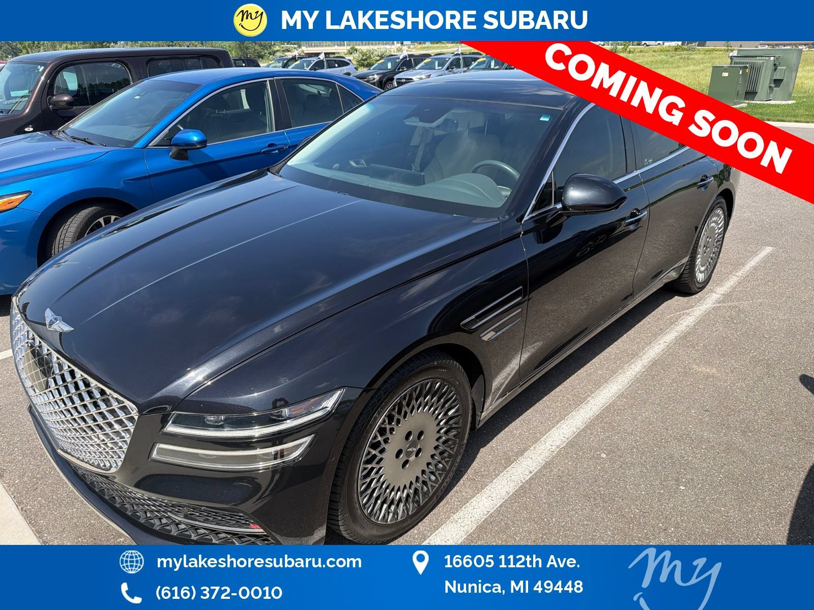 Used 2022 Genesis G80 2.5T w/ Prestige Package AWD/4WD image 4