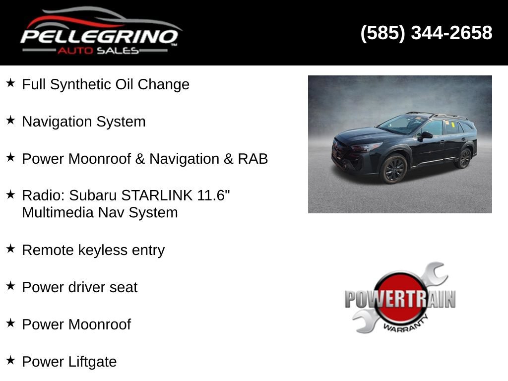 Used 2023 Subaru Outback Onyx Edition XT AWD/4WD image 2
