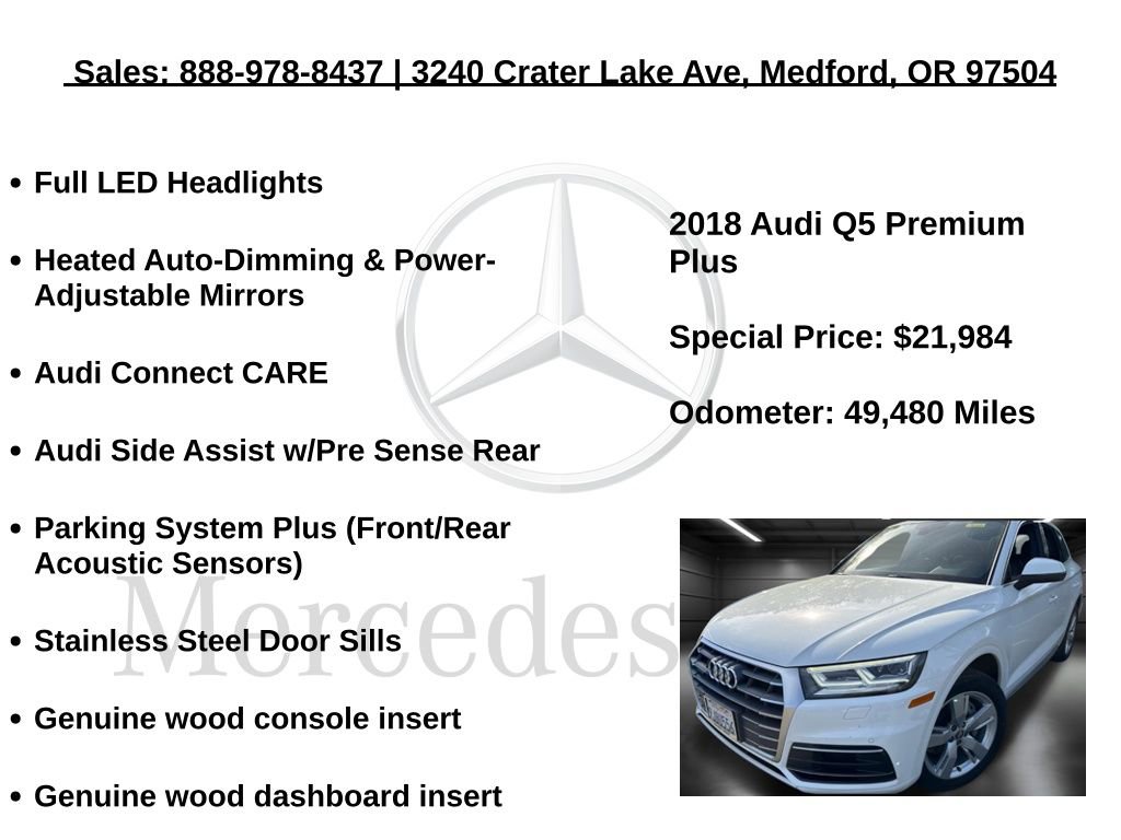 Used 2018 Audi Q5 2.0T Premium Plus w/ Premium Plus Package image 15