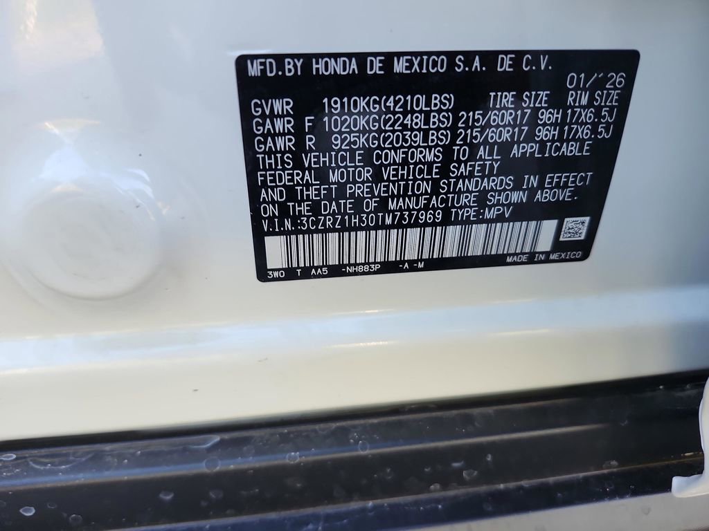 New 2026 Honda HR-V LX image 32