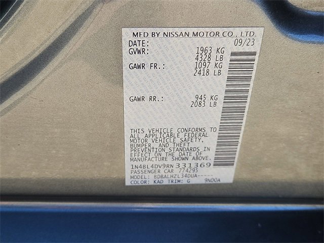 Used 2024 Nissan Altima 2.5 SV image 30