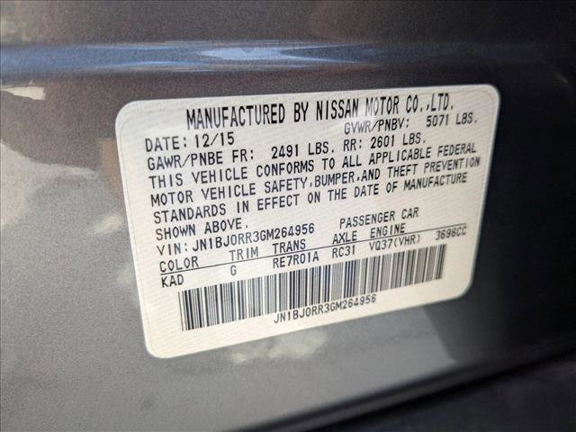 Used 2016 INFINITI QX50 AWD w/ Premium Plus Package image 15