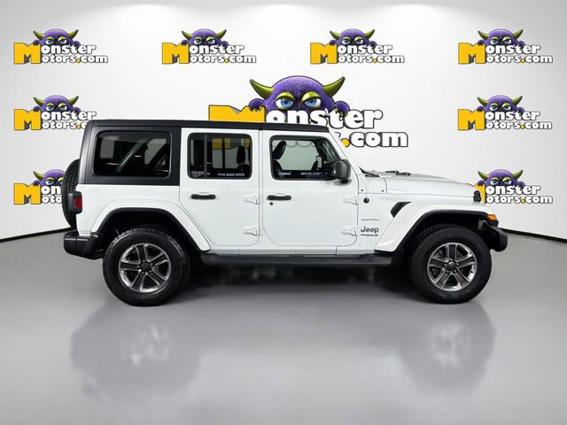 Used 2021 Jeep Wrangler Unlimited Sahara w/ Uconnect 4C Nav & Sound Group image 4