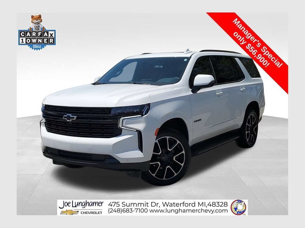 Certified 2023 Chevrolet Tahoe RST w/ Luxury Package AWD/4WD image 1
