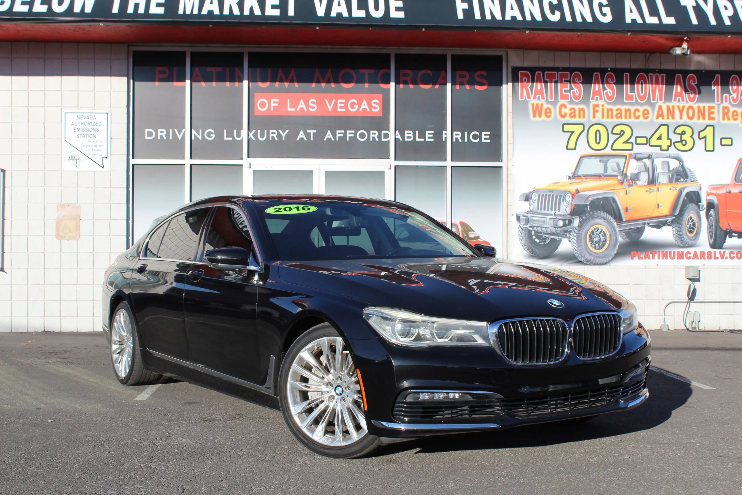 Used 2016 BMW 750i RWD image 1