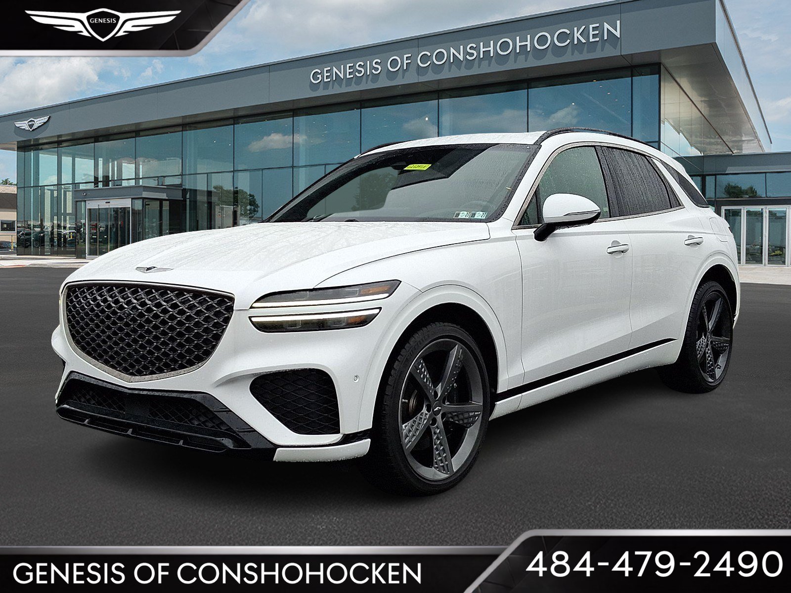 Used 2022 Genesis GV70 3.5T Sport w/ Sport Prestige Package AWD/4WD image 1