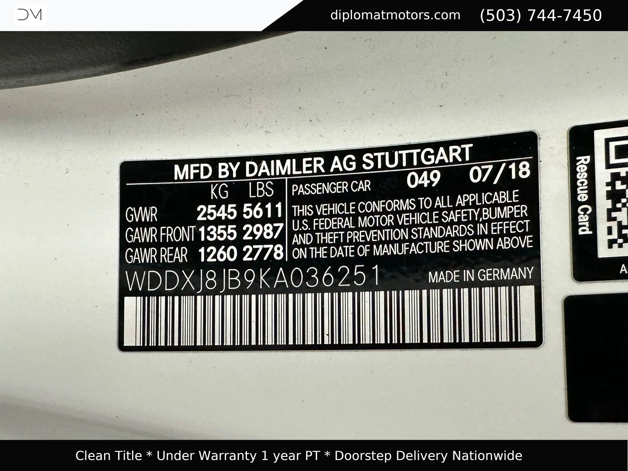 Used 2019 Mercedes-Benz S 63 AMG S 63 AMG Coupe 2D w/ Carbon Fiber Exterior Package image 47