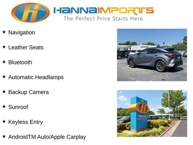 Used 2023 Lexus RX 350 F Sport w/ Accessory Package AWD/4WD image 8