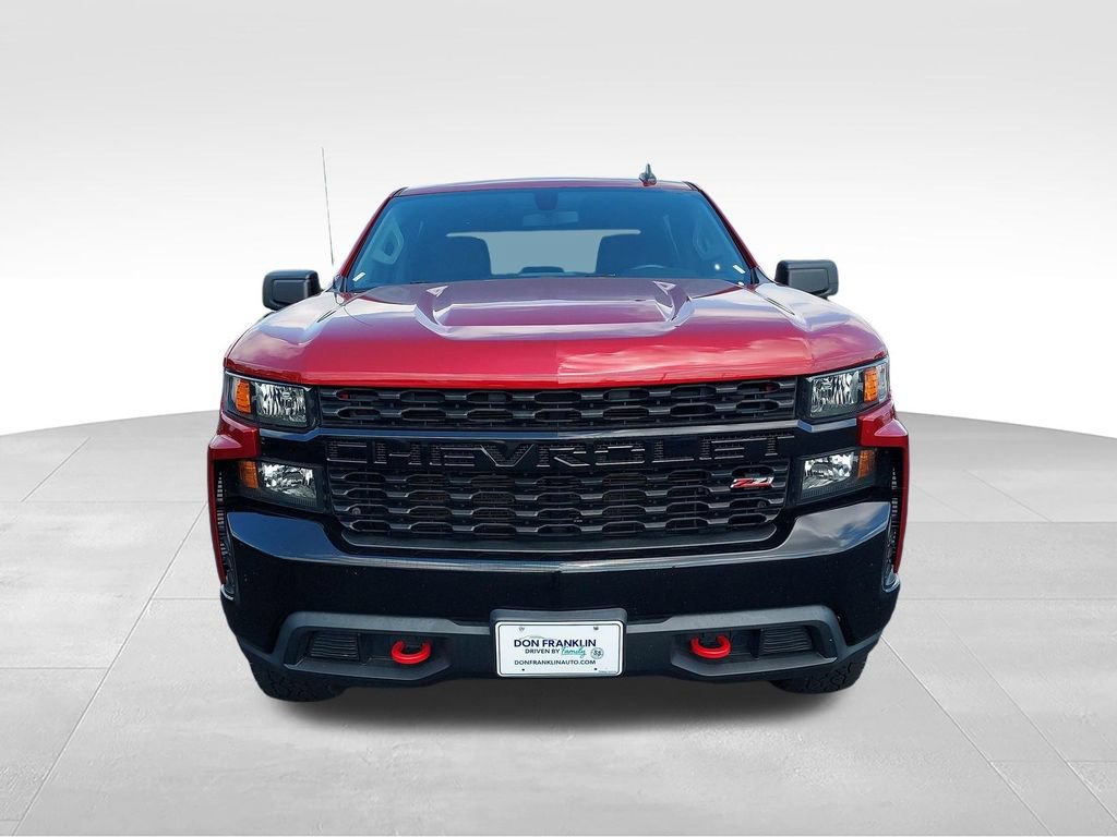 Used 2021 Chevrolet Silverado 1500 Custom Trail Boss w/ LPO, Dark Essentials Package AWD/4WD image 8