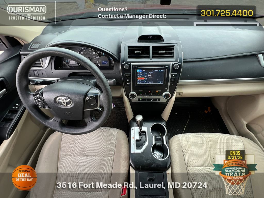 Used 2013 Toyota Camry LE image 13