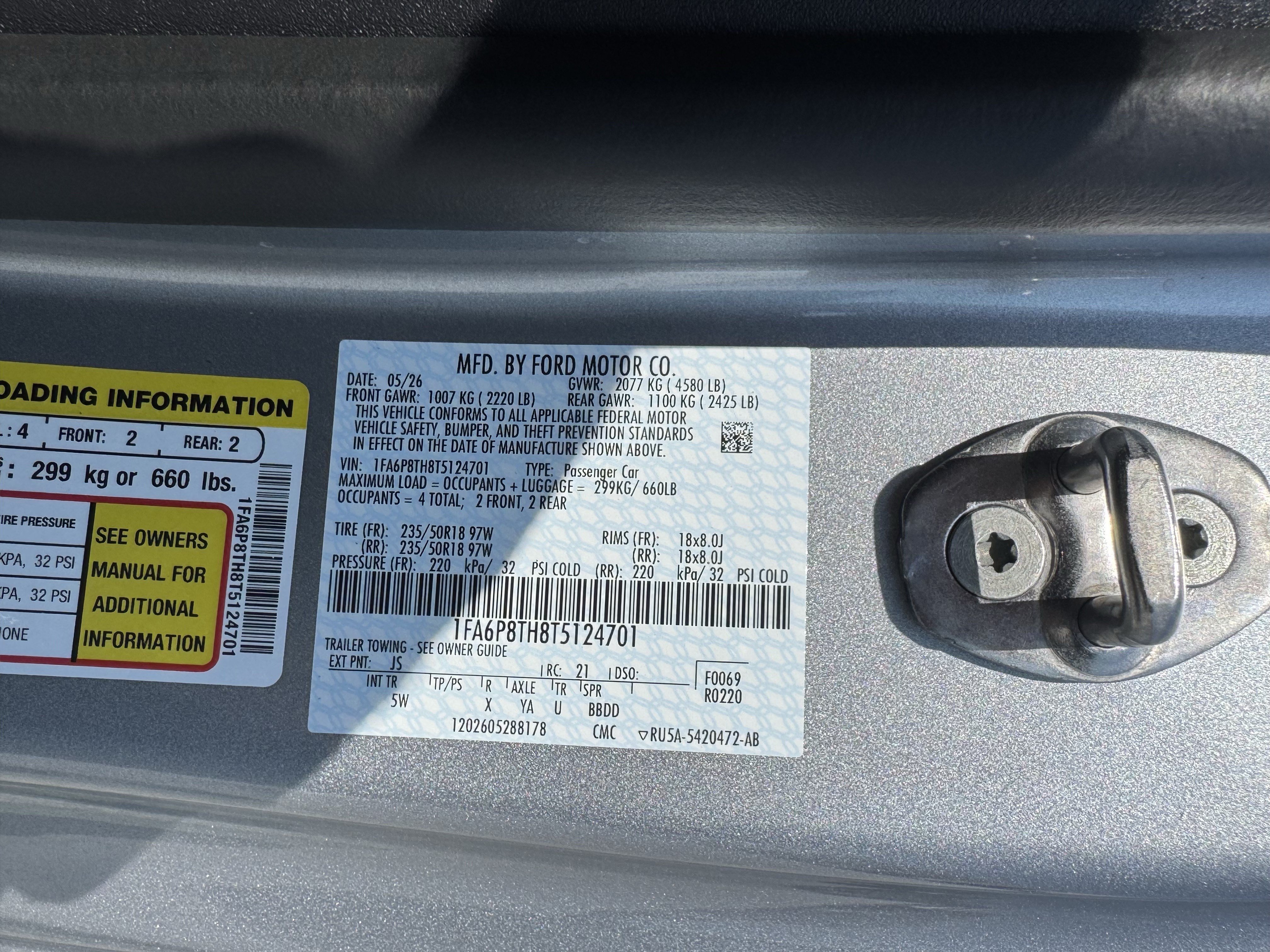 New 2026 Ford Mustang Premium RWD image 30
