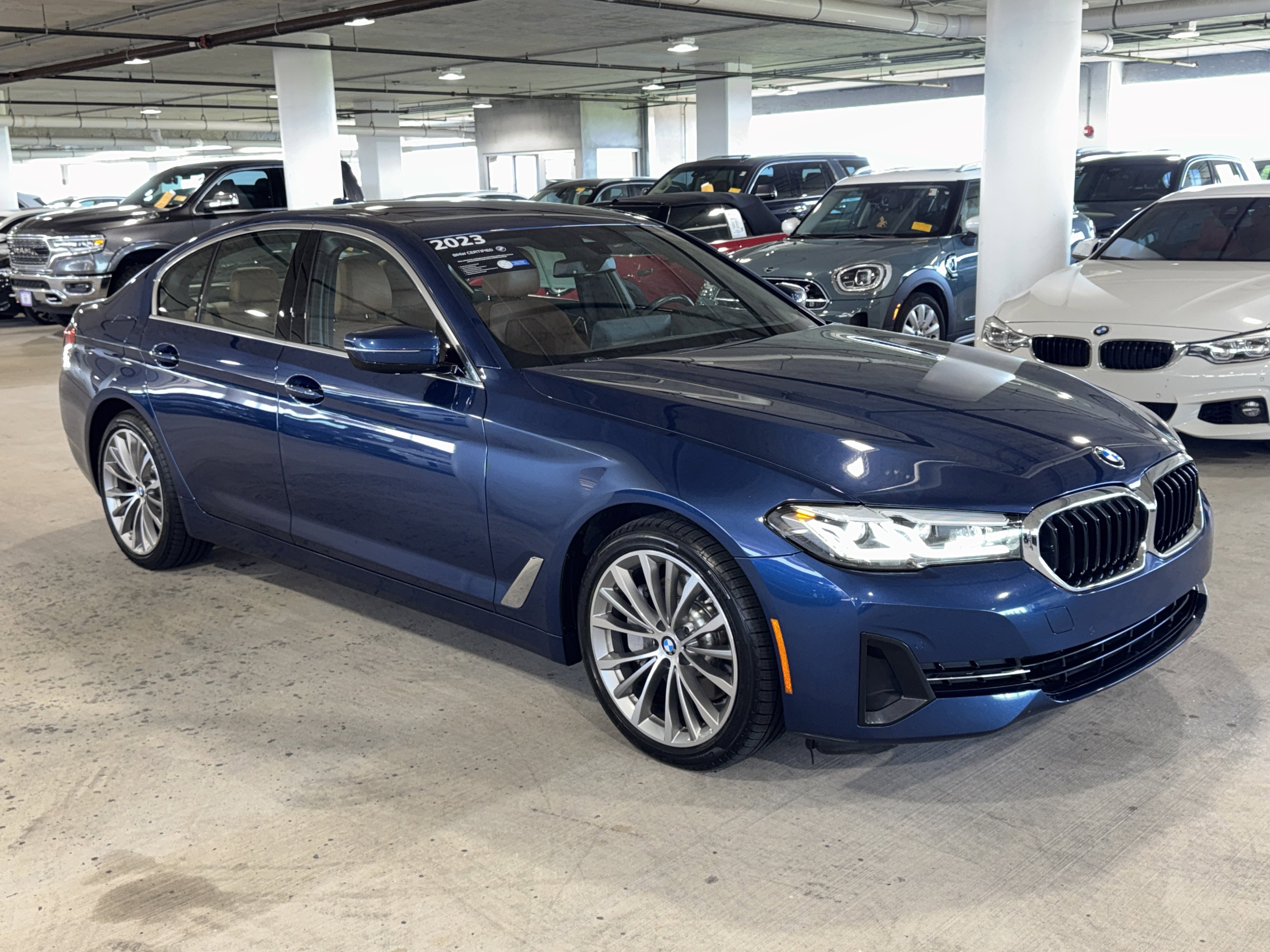 Certified 2023 BMW 530i w/ Premium Package RWD image 1