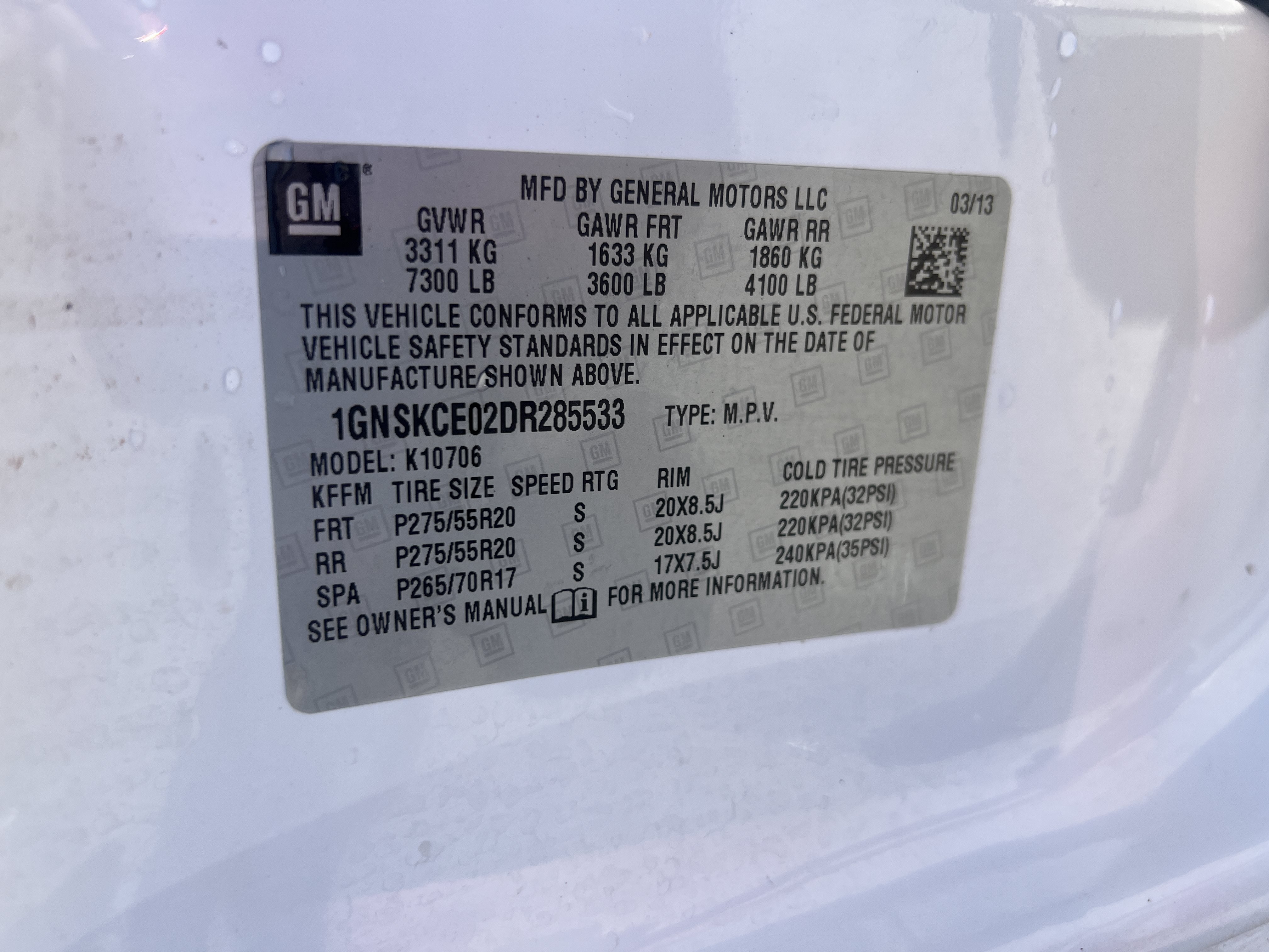 Used 2013 Chevrolet Tahoe LTZ AWD/4WD image 17
