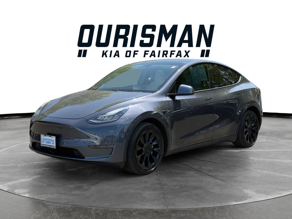Used 2021 Tesla Model Y Long Range AWD/4WD image 2
