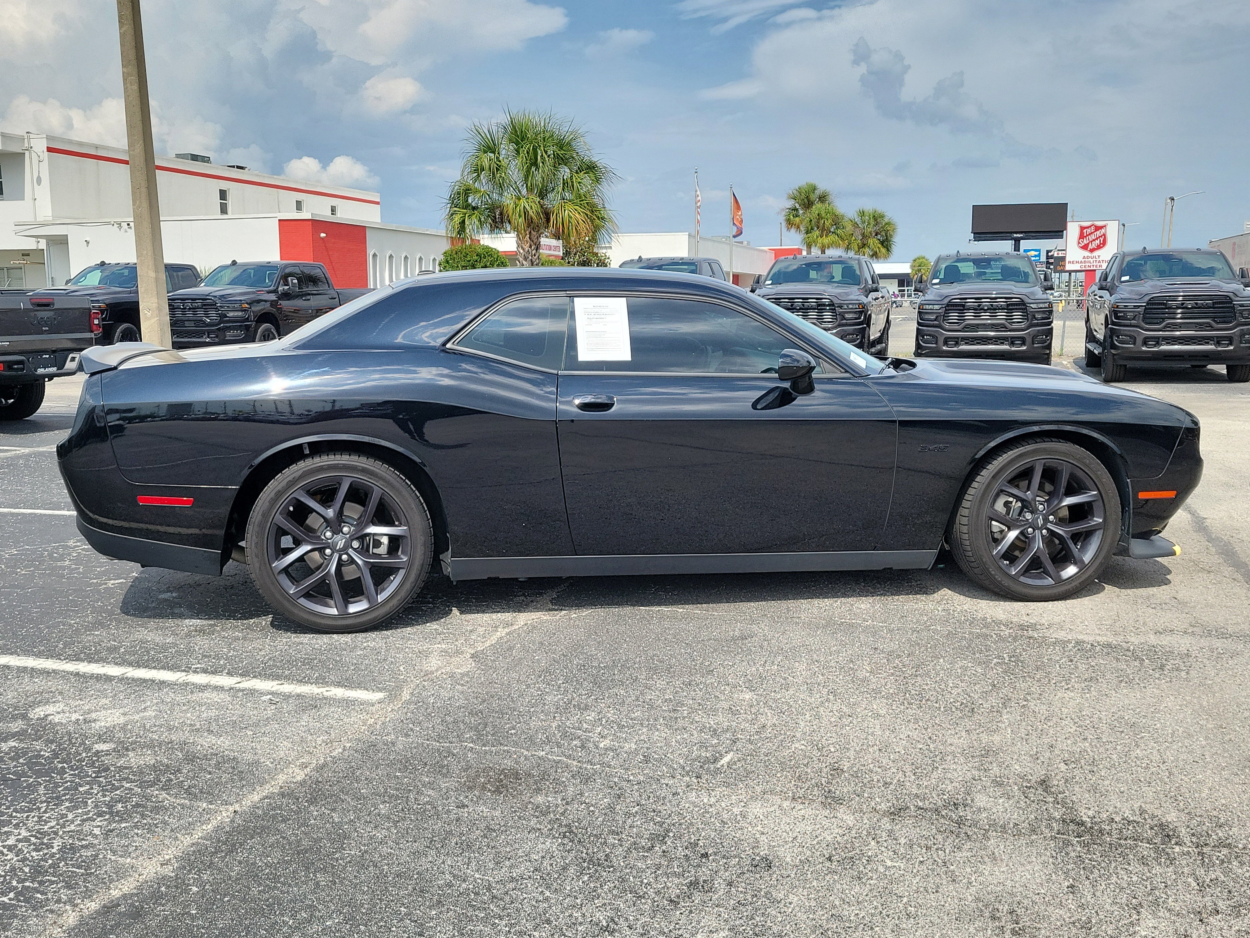 Used 2023 Dodge Challenger R/T w/ Blacktop Package RWD image 8