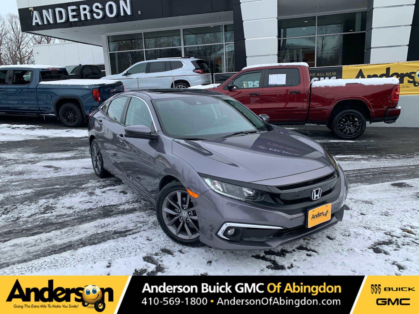 Used 2020 Honda Civic EX image 1