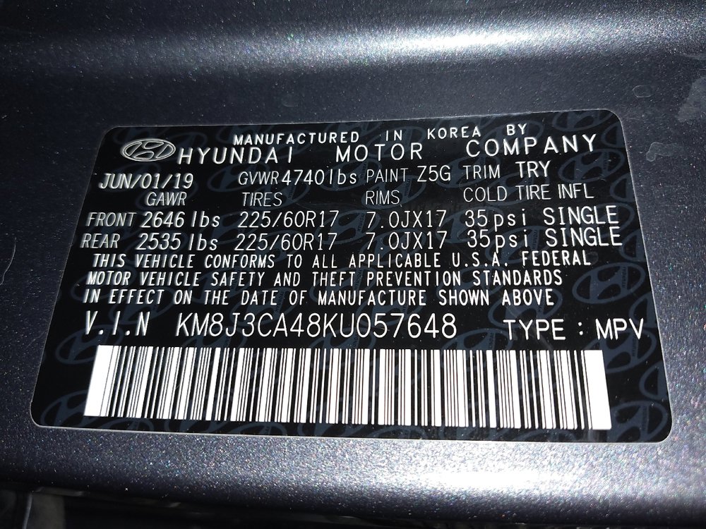 Used 2019 Hyundai Tucson Value AWD/4WD image 33