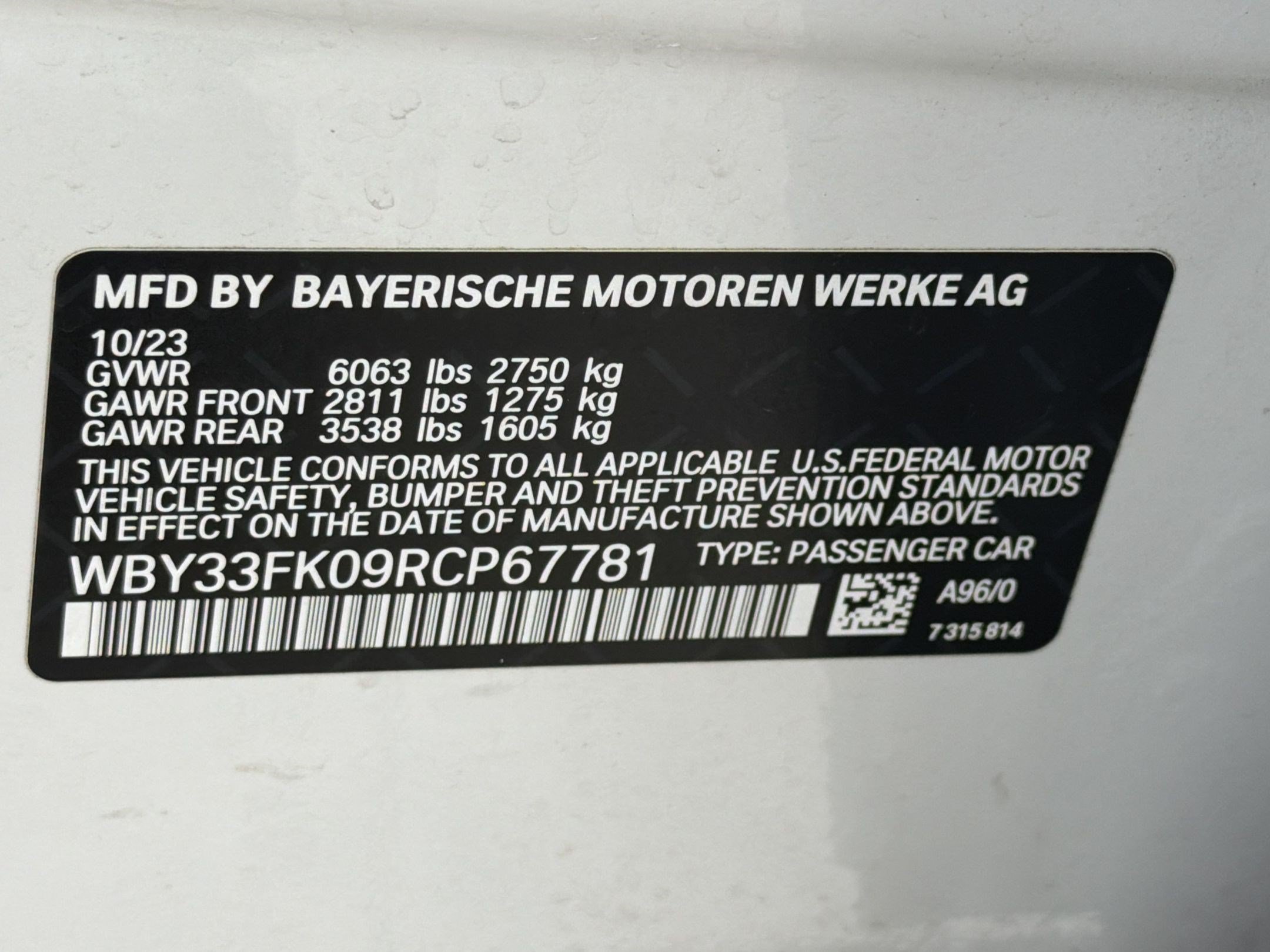 Certified 2024 BMW i5 eDrive40i w/ Executive Package RWD image 19