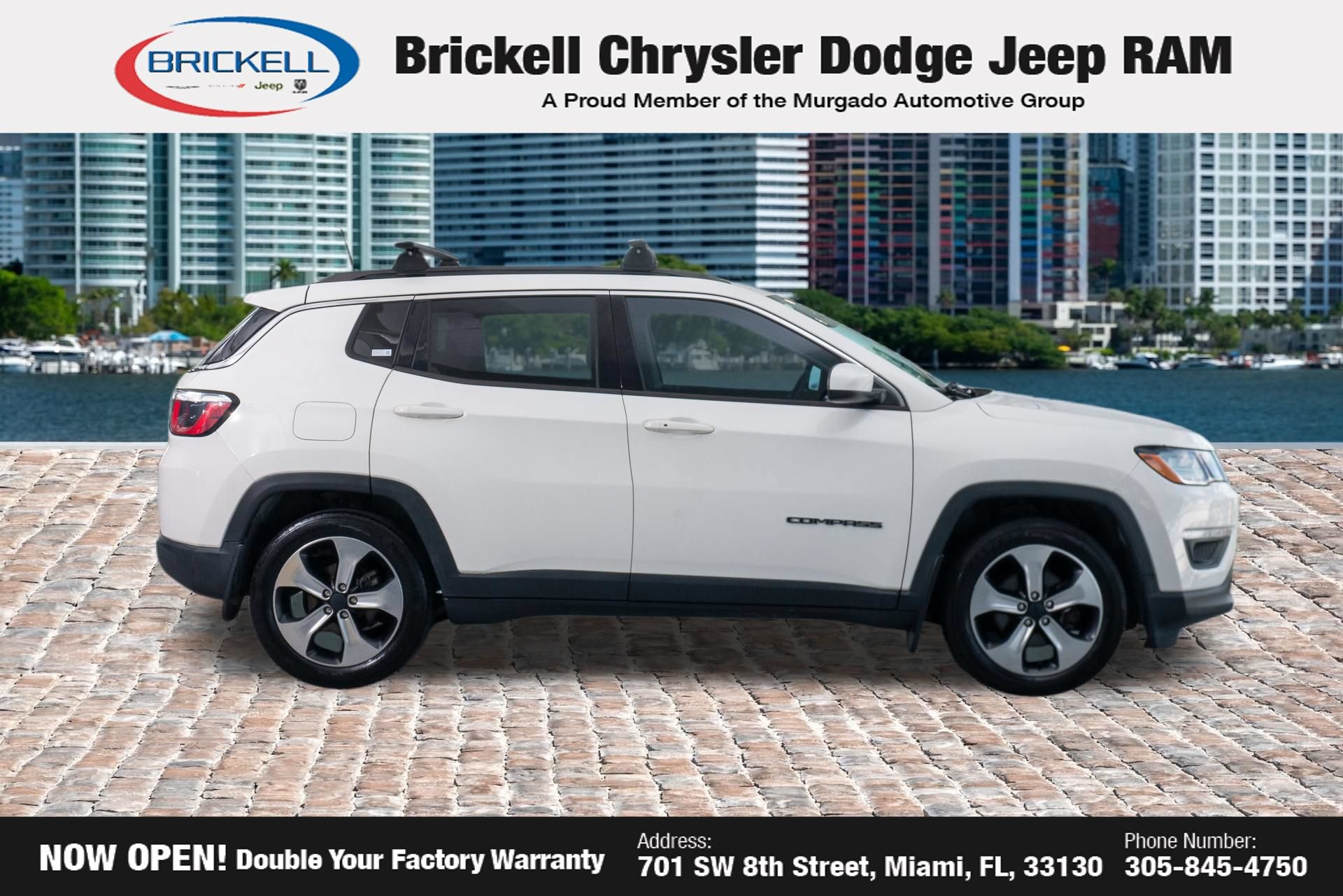 Used 2017 Jeep Compass Latitude w/ Popular Equipment Group FWD image 9