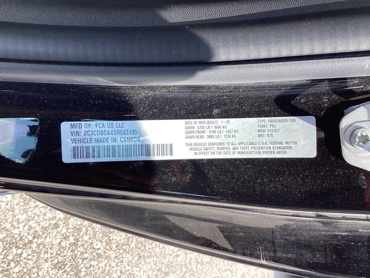 Used 2025 Dodge Charger Daytona R/T w/ Quick Order Package 25M R/T AWD/4WD image 19