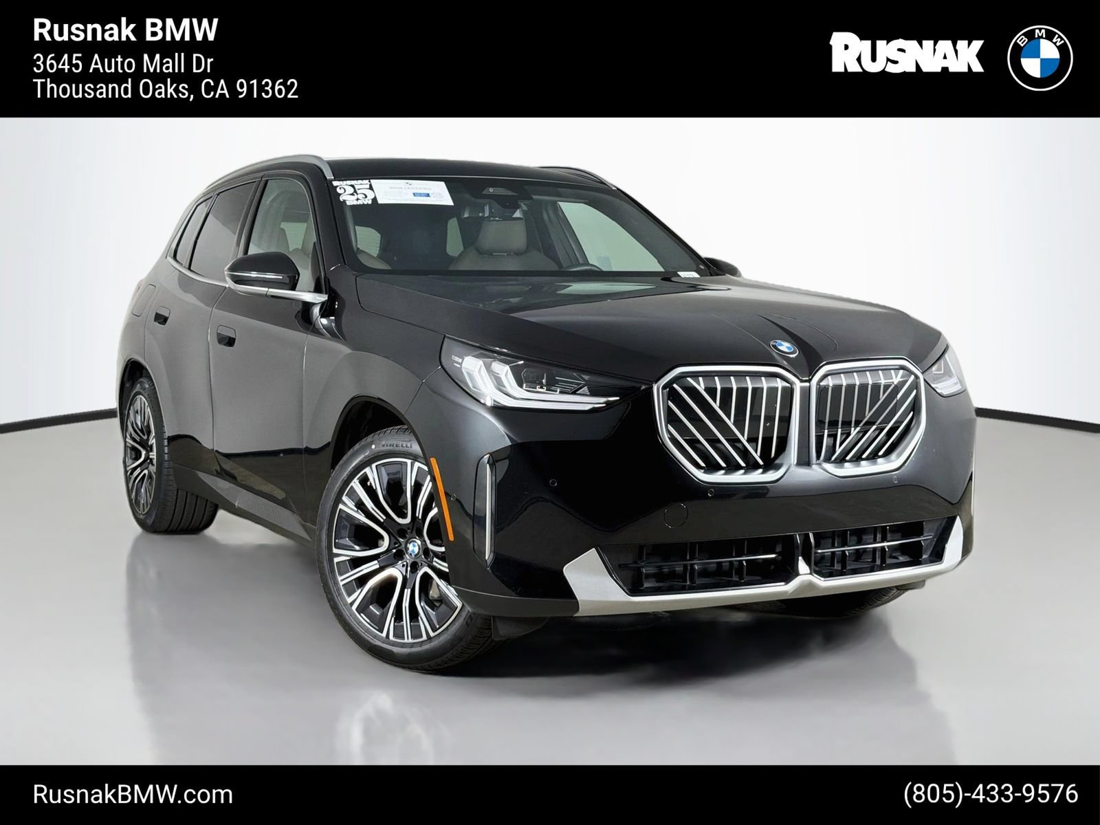 Certified 2025 BMW X3 xDrive30i w/ Convenience Package AWD/4WD image 1