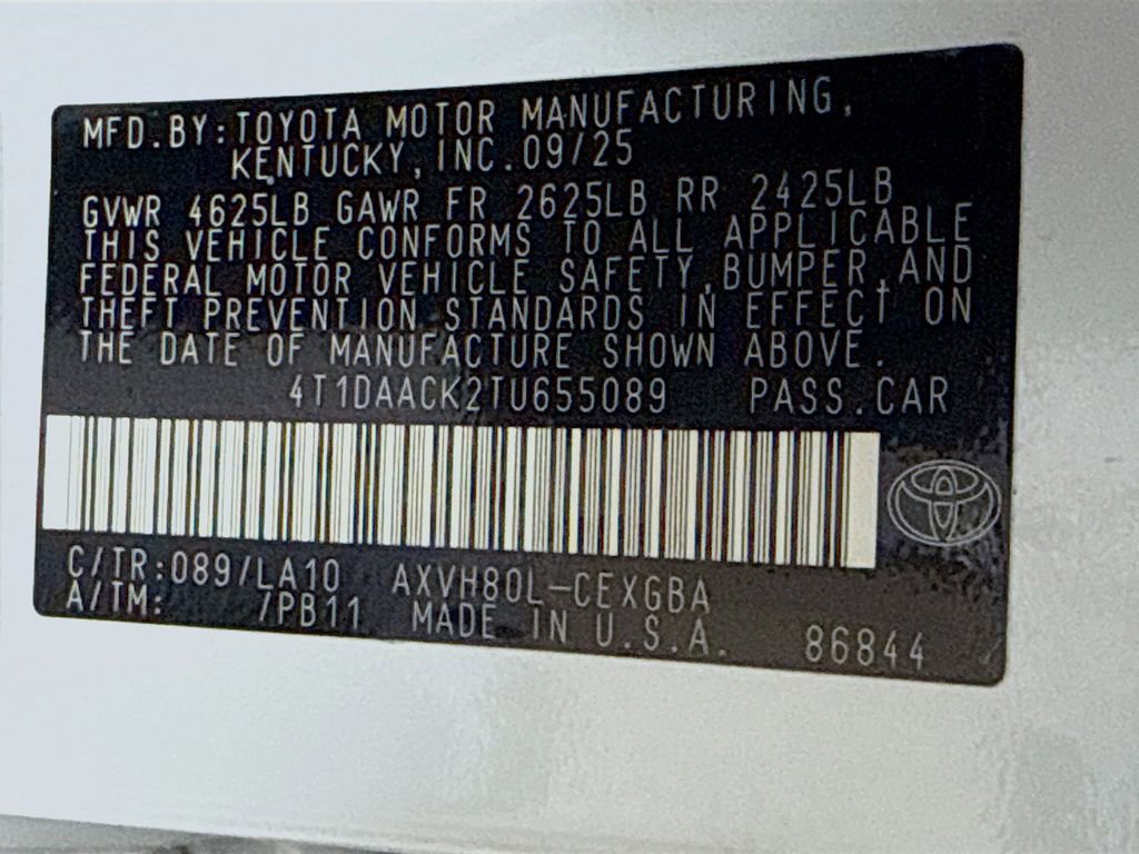 Certified 2026 Toyota Camry XLE image 32