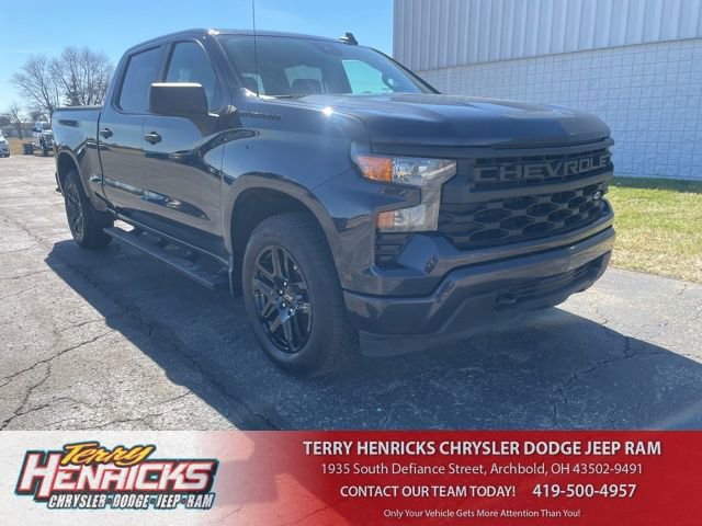 Used 2023 Chevrolet Silverado 1500 Custom w/ LPO, Dark Essentials Package