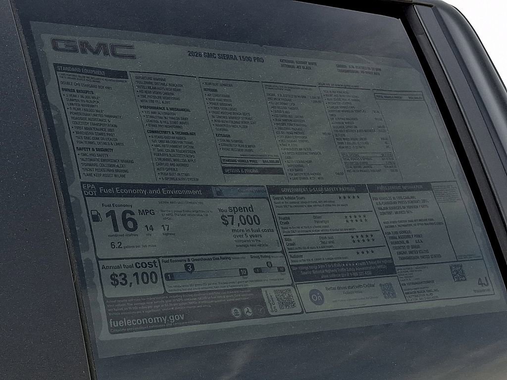 New 2026 GMC Sierra 1500 Pro w/ Pro Value Package image 19