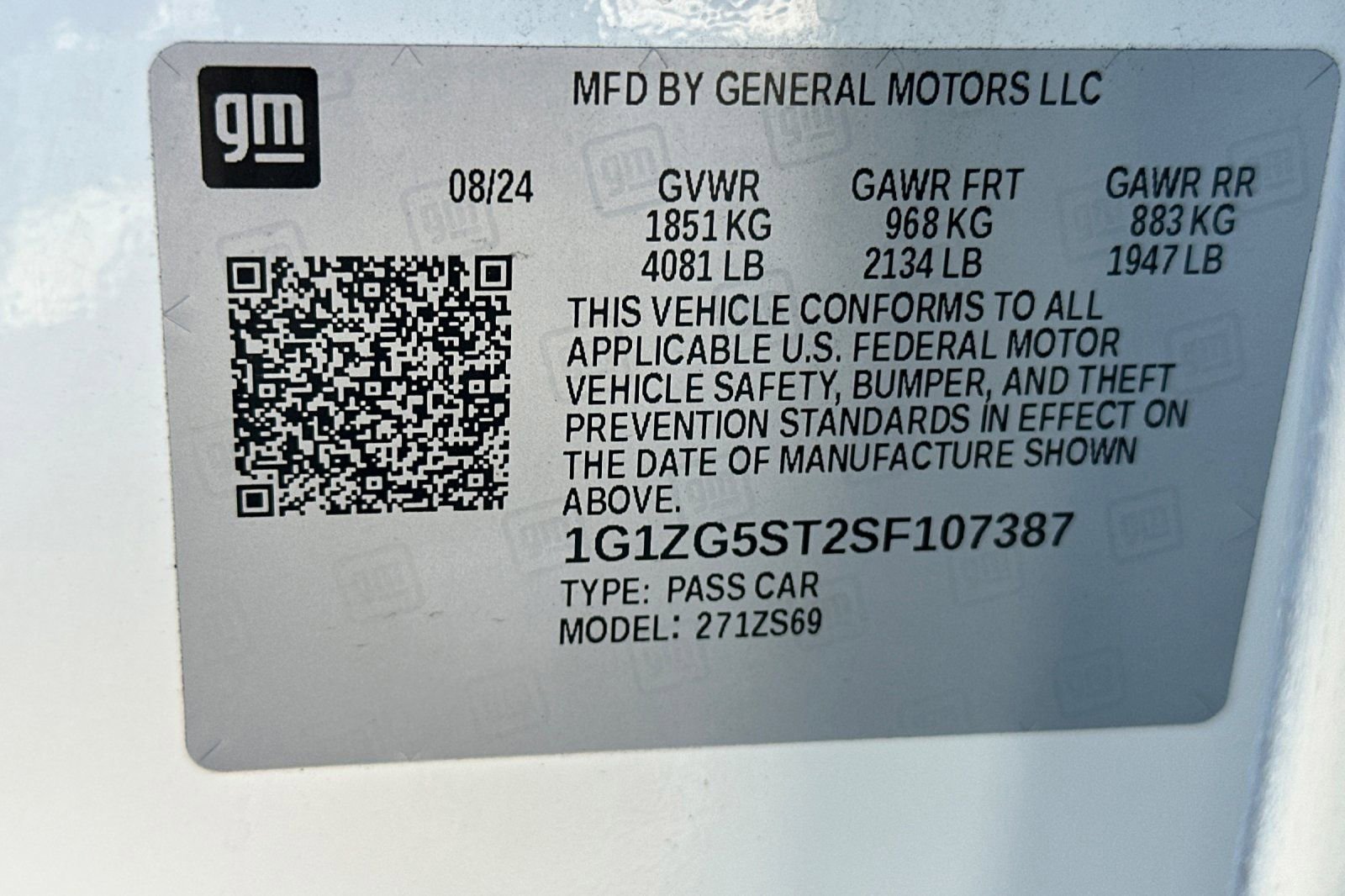 Certified 2025 Chevrolet Malibu RS image 28