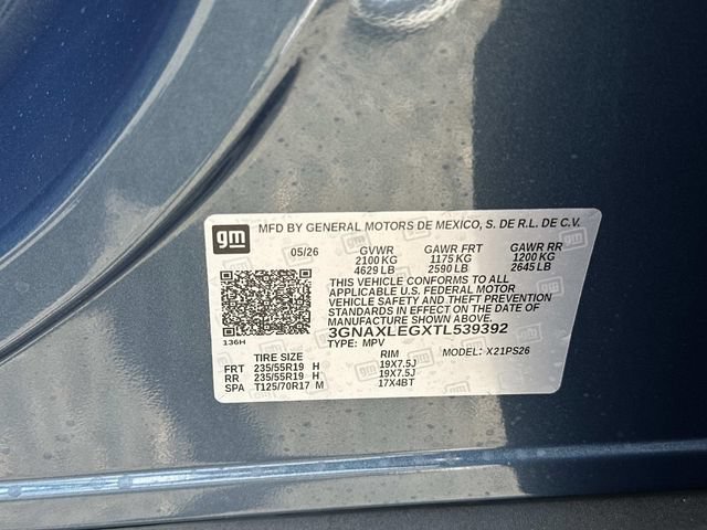 New 2026 Chevrolet Equinox RS w/ Convenience Package III FWD image 18