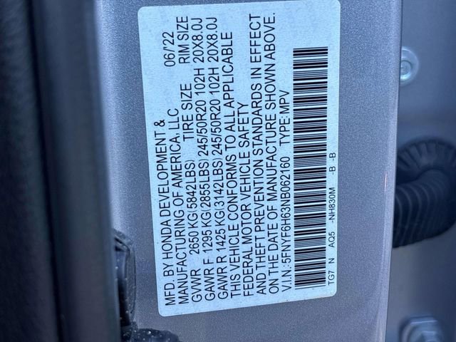 Used 2022 Honda Pilot Touring image 33