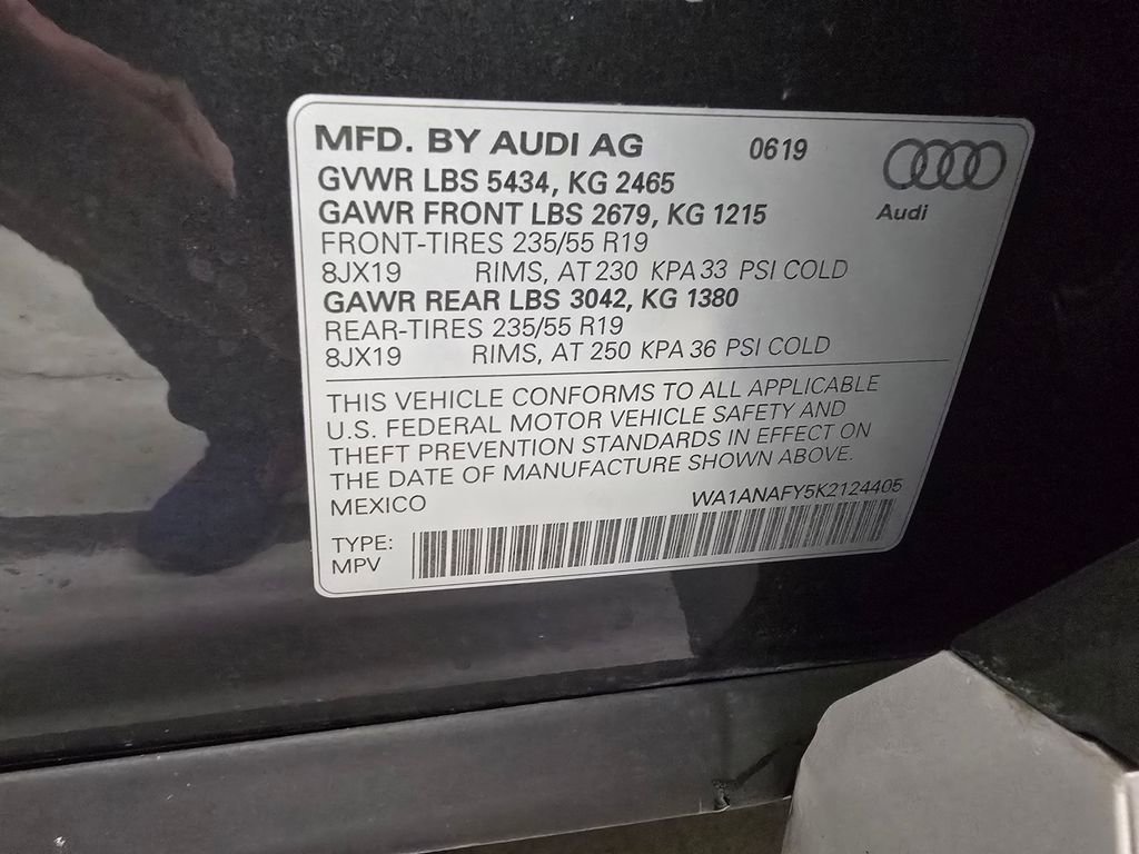 Used 2019 Audi Q5 2.0T Premium w/ Convenience Package image 14